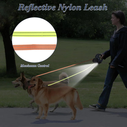 Dual Retractable Pet Leash