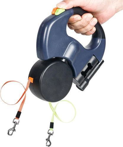 Dual Retractable Pet Leash