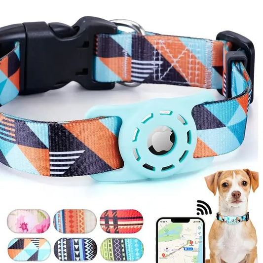 Digital Printing Collar for Apple AirTag Pet Accessory