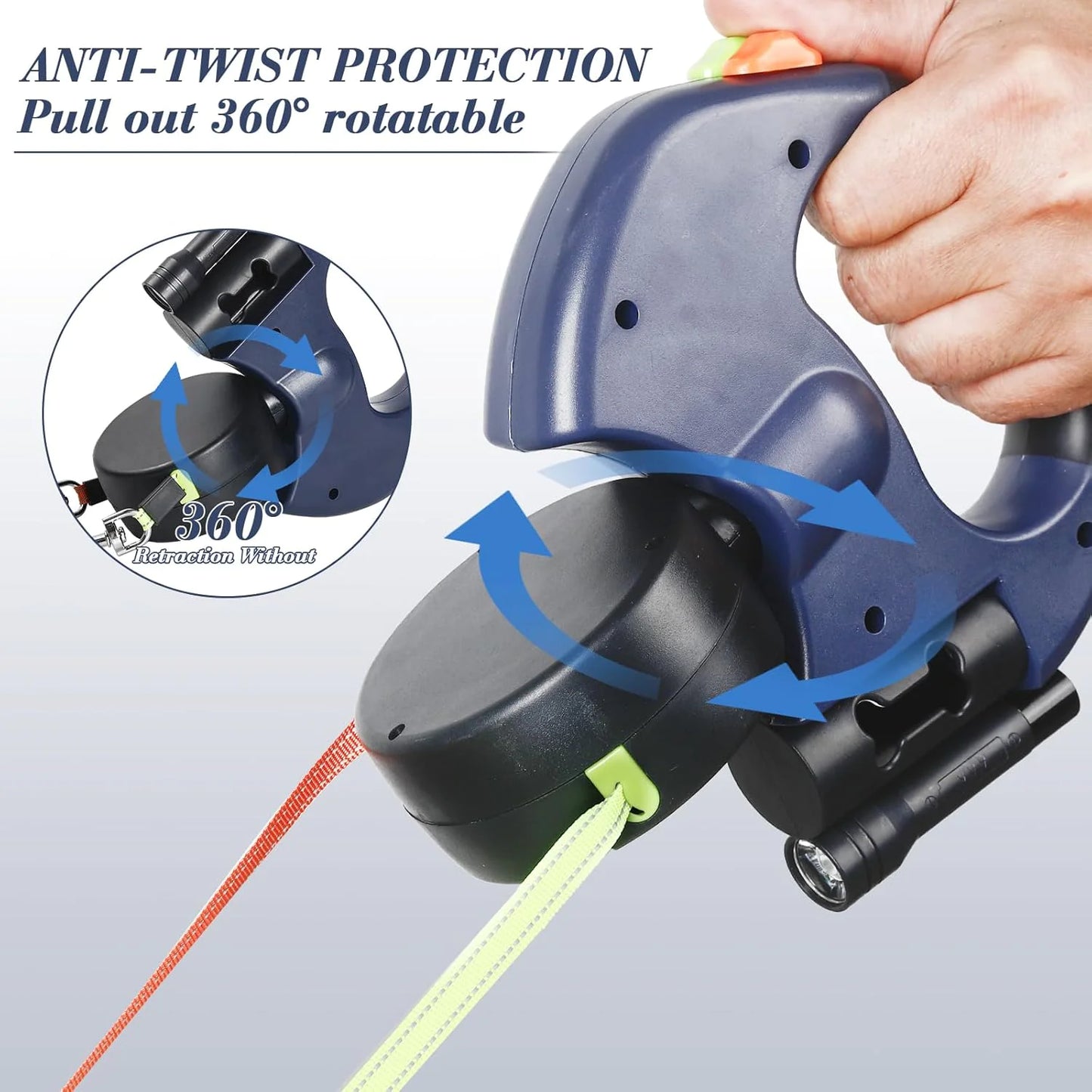 Dual Retractable Pet Leash