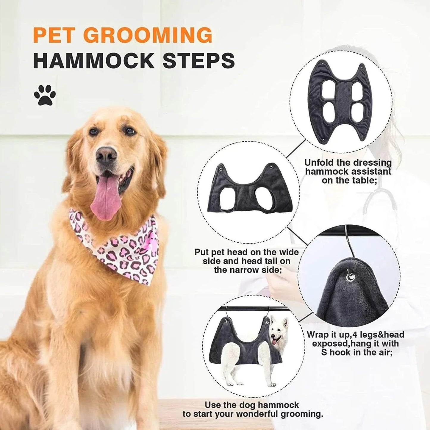 Pet Grooming Hammock