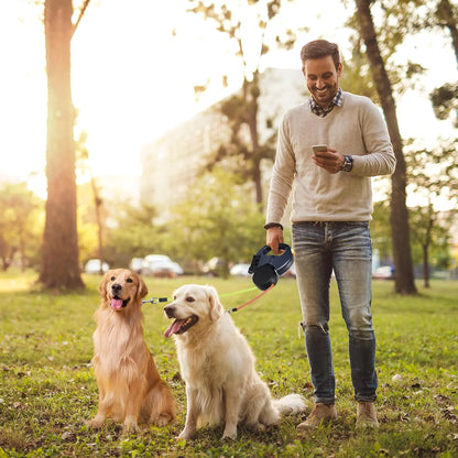 Dual Retractable Pet Leash